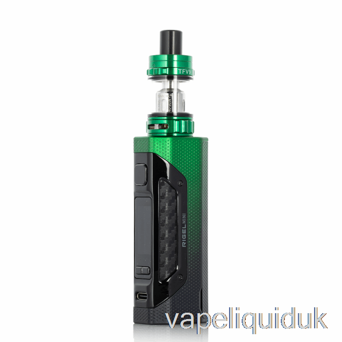 SMOK RIGEL Mini 80W Starter Kit Black Green Vape Juice